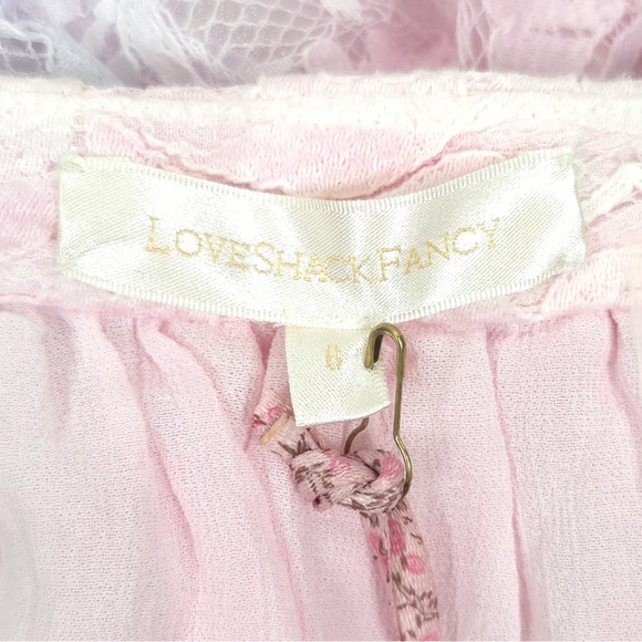 NWT LOVESHACKFANCY KEZIA MINI SKIRT Multi Tie Dye Crystals LS458-992 Size 6‎ - Picture 7 of 16